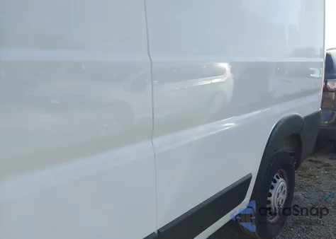 2025 Ram Promaster 3500 Tradesman High Roof 159 Wb W/Pass Seat from USA, damaged, VIN 3C6MRVHG7SE552764